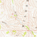 United States Geological Survey Marys River Basin NW, NV (1968, 24000-Scale) digital map