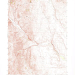 United States Geological Survey Marys River Basin SE, NV (1968, 24000-Scale) digital map