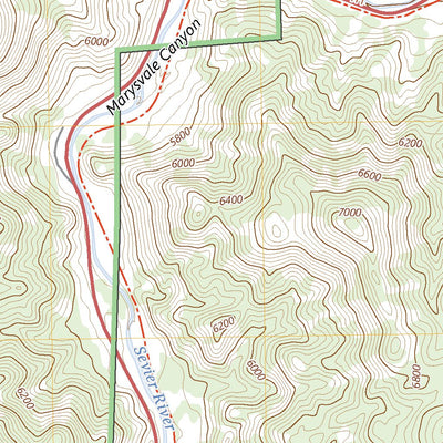 United States Geological Survey Marysvale Canyon, UT (2023, 24000-Scale) digital map