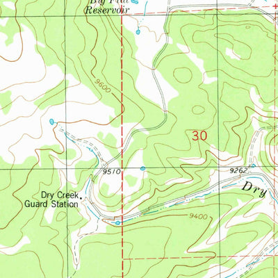 United States Geological Survey Marysvale Peak, UT (1981, 24000-Scale) digital map
