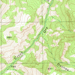 United States Geological Survey Marysvale Peak, UT (1981, 24000-Scale) digital map