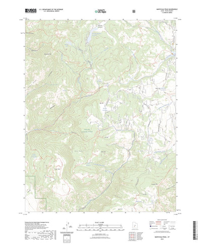United States Geological Survey Marysvale Peak, UT (2023, 24000-Scale) digital map