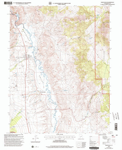United States Geological Survey Marysvale, UT (2001, 24000-Scale) digital map