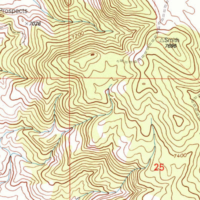 United States Geological Survey Marysvale, UT (2001, 24000-Scale) digital map
