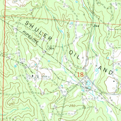 United States Geological Survey Marysville, AR (1971, 24000-Scale) digital map