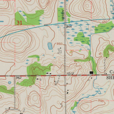 United States Geological Survey Marytown, WI (1974, 24000-Scale) digital map