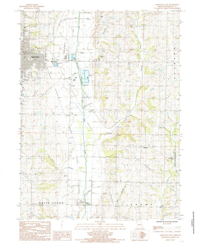 United States Geological Survey Maryville East, MO (1985, 24000-Scale) digital map