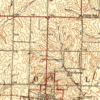 United States Geological Survey Maryville, MO (1943, 62500-Scale) digital map