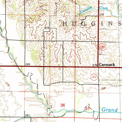 United States Geological Survey Maryville, MO (1986, 100000-Scale) digital map