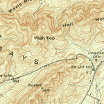 United States Geological Survey Maryville, TN (1941, 24000-Scale) digital map