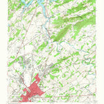 United States Geological Survey Maryville, TN (1953, 24000-Scale) digital map