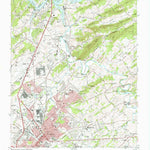 United States Geological Survey Maryville, TN (1979, 24000-Scale) digital map