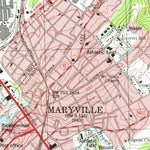 United States Geological Survey Maryville, TN (1979, 24000-Scale) digital map