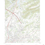 United States Geological Survey Maryville, TN (2022, 24000-Scale) digital map