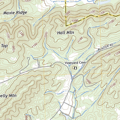 United States Geological Survey Maryville, TN (2022, 24000-Scale) digital map