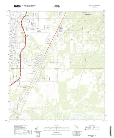 United States Geological Survey Masaryktown, FL (2021, 24000-Scale) digital map