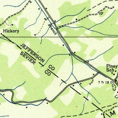 United States Geological Survey Mascot, TN (1935, 24000-Scale) digital map