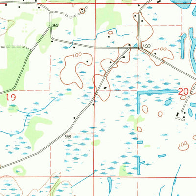 United States Geological Survey Mascotte, FL (1969, 24000-Scale) digital map