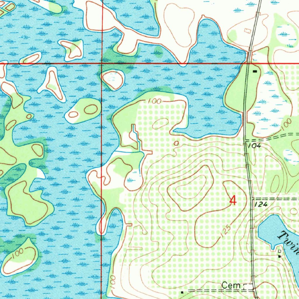 Mascotte, FL (1969, 24000Scale) Map by United States Geological Survey