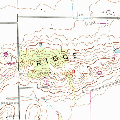United States Geological Survey Mascoutah, IL (1954, 24000-Scale) digital map