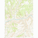 United States Geological Survey Masiker Mountain, OR (1990, 24000-Scale) digital map