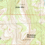 United States Geological Survey Masiker Mountain, OR (1990, 24000-Scale) digital map