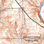United States Geological Survey Mason And Dixon, PA-MD (1944, 24000-Scale) digital map