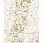 United States Geological Survey Mason And Dixon, PA-MD (1953, 24000-Scale) digital map