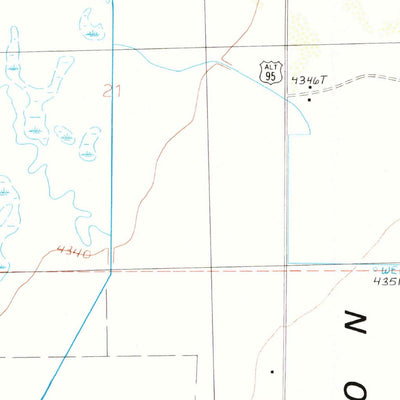 United States Geological Survey Mason Butte, NV (1987, 24000-Scale) digital map