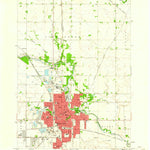 United States Geological Survey Mason City, IA (1959, 24000-Scale) digital map