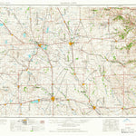 United States Geological Survey Mason City, IA-MN (1958, 250000-Scale) digital map