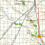 United States Geological Survey Mason City, IA-MN (1958, 250000-Scale) digital map