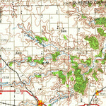 United States Geological Survey Mason City, IA-MN (1958, 250000-Scale) digital map