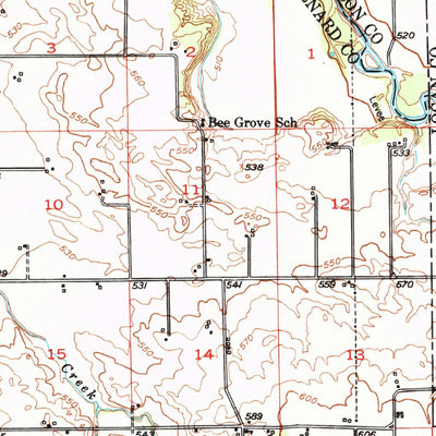 United States Geological Survey Mason City, IL (1948, 62500-Scale) digital map