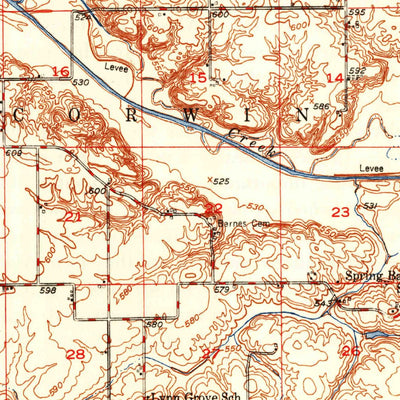 United States Geological Survey Mason City, IL (1949, 62500-Scale) digital map