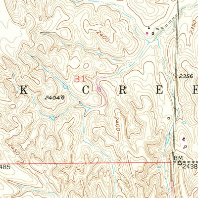 United States Geological Survey Mason City, NE (1951, 24000-Scale) digital map