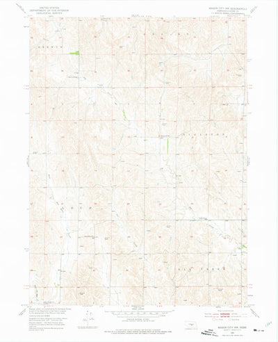 United States Geological Survey Mason City NW, NE (1951, 24000-Scale) digital map