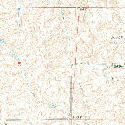 United States Geological Survey Mason City NW, NE (1951, 24000-Scale) digital map