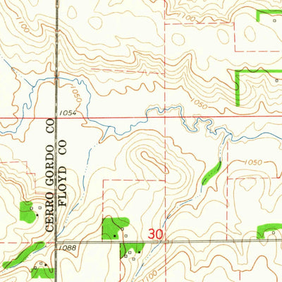 United States Geological Survey Mason City SE, IA (1959, 24000-Scale) digital map