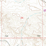 United States Geological Survey Mason Draw, WY (1956, 24000-Scale) digital map
