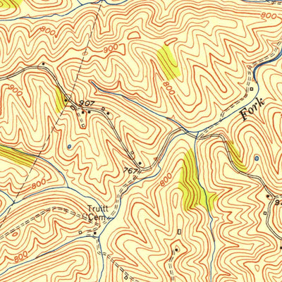 United States Geological Survey Mason, KY (1950, 24000-Scale) digital map