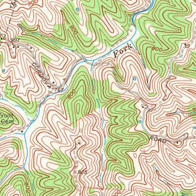 United States Geological Survey Mason, KY (1961, 24000-Scale) digital map