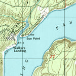 United States Geological Survey Mason Lake, WA (1997, 24000-Scale) digital map