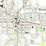 United States Geological Survey Mason, MI (1970, 24000-Scale) digital map