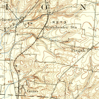 United States Geological Survey Mason, OH (1904, 62500-Scale) digital map