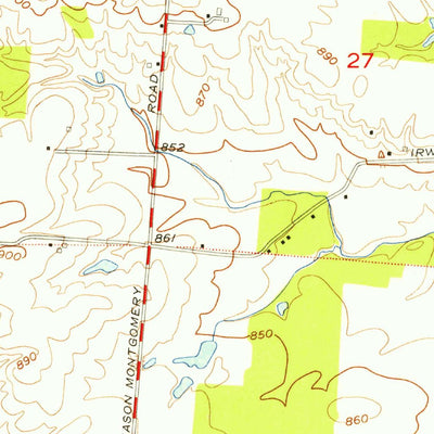 United States Geological Survey Mason, OH (1955, 24000-Scale) digital map