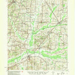 United States Geological Survey Mason, TN (1954, 62500-Scale) digital map