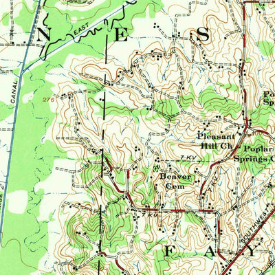 United States Geological Survey Mason, TN (1954, 62500-Scale) digital map