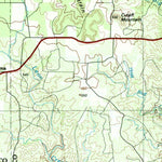United States Geological Survey Mason, TX (1985, 100000-Scale) digital map