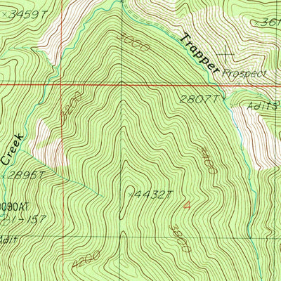 United States Geological Survey Masonia, ID (1988, 24000-Scale) digital map